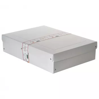 FALKEN PURE documenten-opbergbox 1250 vel wit 32,0 x 44,0 x 10,0 cm 22002168000F