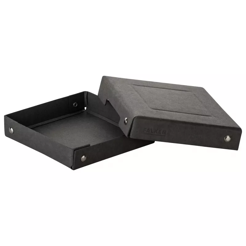 FALKEN PURE opbergbox 120x120 mm, 310 vel, zwart 22001736000F