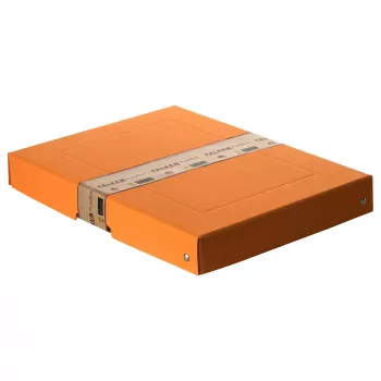 FALKEN PURE opbergbox 500 vel pasteloranje 24,0 x 32,0 x 4,0 cm 22001832000F