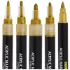 ONLINE SCHREIBGERÄTE Gold Lettering acrylmarker-set goud 5 stuks (18517)