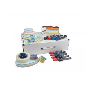 MAGNETOPLAN HOLTZ Trainer Basic set, kartonkoffer met 2.800 delen, identiek aan moderatiekoffer 11115 (11000)