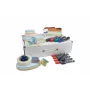 MAGNETOPLAN HOLTZ Trainer Basic set, kartonkoffer met 2.800 delen, identiek aan moderatiekoffer 11115 (11000)