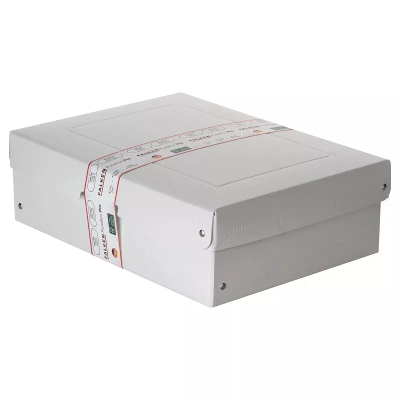 FALKEN PURE opbergbox 1250 vel wit 24,0 x 32,0 x 10,0 cm, 1 stuk 22002184000F