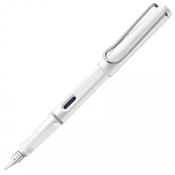 LAMY safari vulpen wit met fijne pen 1219677