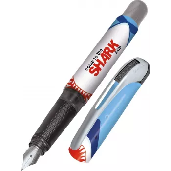 ONLINE College Shark vulpen medium pen bont haaienontwerp (12641/3D)