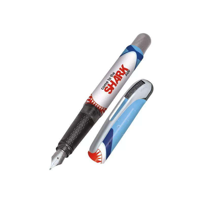 ONLINE College Shark vulpen medium pen bont haaienontwerp (12641/3D)