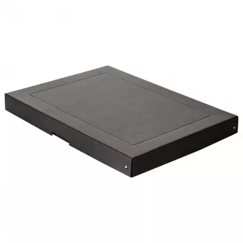 FALKEN PURE documenten-opbergbox 500 bladen zwart 32,0 x 44,0 x 4,0 cm 22001680000F