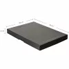 FALKEN PURE documenten-opbergbox 500 bladen zwart 32,0 x 44,0 x 4,0 cm 22001680000F