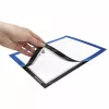 MAGNETOPLAN HOLTZ magnetofix A4 blauw dubbelzijdig zelfklevend informatieframe 1131903