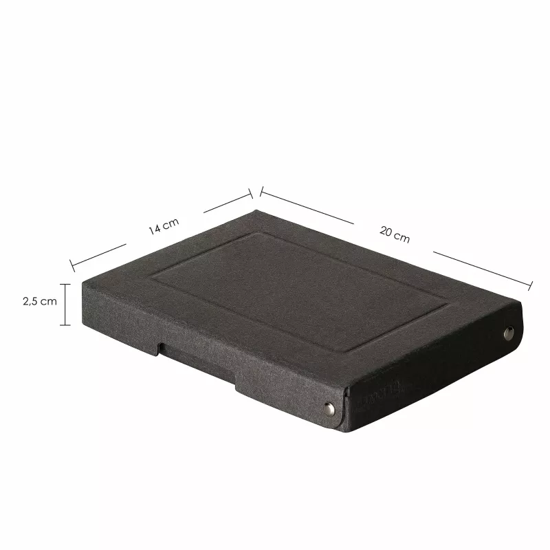FALKEN PURE opbergbox 190x130 mm zwart 310 bladen 22001760000F