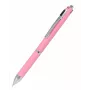 ONLINE 4-kleuren balpen Multipen Rose, rood/blauw/zwart/grijs 32075/3D