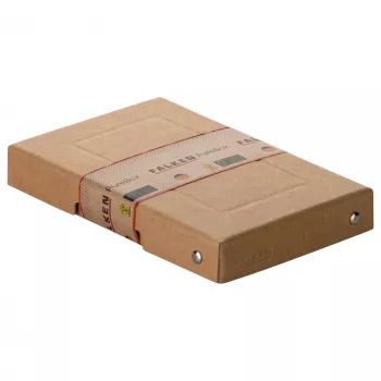 FALKEN PURE opbergbox 310 bladen naturelbruin 12,0 x 18,5 x 2,5 cm, 1 stk. 22001824000F