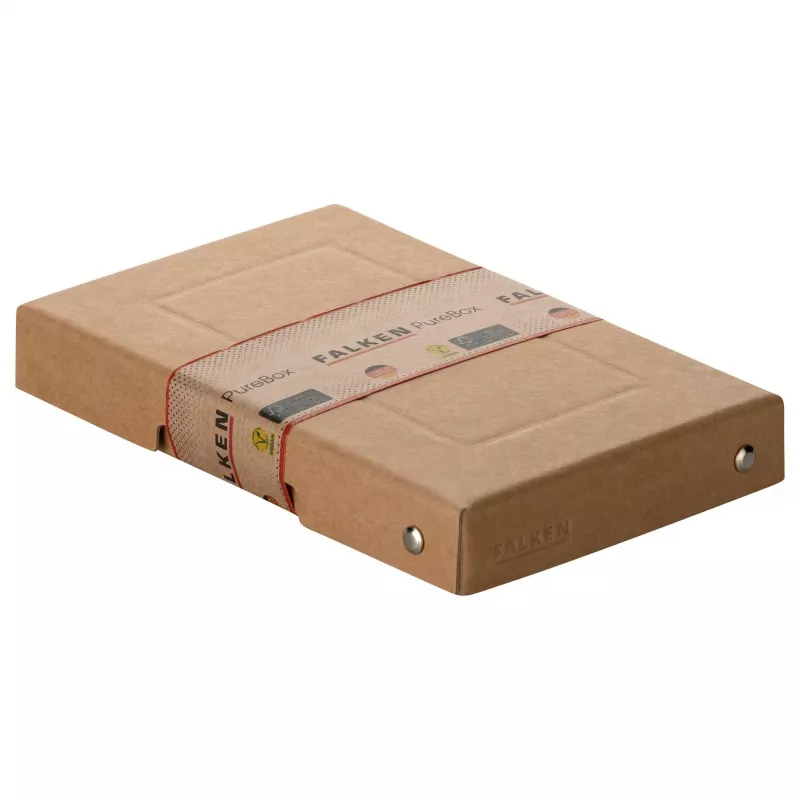 FALKEN PURE opbergbox 310 bladen naturelbruin 12,0 x 18,5 x 2,5 cm, 1 stk. 22001824000F