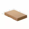 FALKEN PURE opbergbox 310 bladen naturelbruin 12,0 x 18,5 x 2,5 cm, 1 stk. 22001824000F