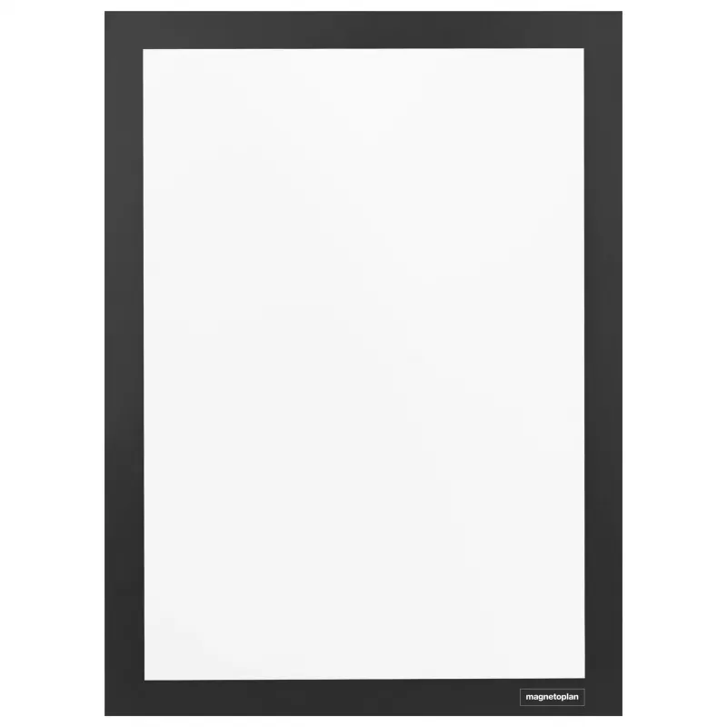 MAGNETOPLAN HOLTZ magnetofix informatieframe DIN A5, zwart, zelfklevend, dubbelzijdig, opklapbaar 1132212