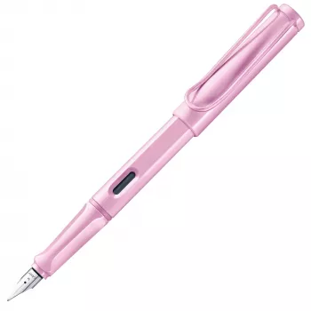 LAMY Safari vulpen lightrose fijn F 1237238