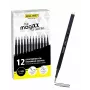 ONLINE magiXX gelpennavulling zwart 0,7 mm 12 stuks (40168)