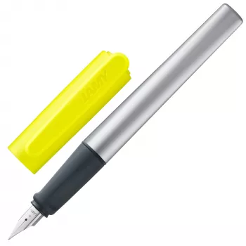 LAMY nexx vulpen neon geel/zilver A (voor beginners)