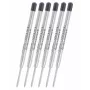 ONLINE balpenvullingen B zwart 6 stuks (70012)