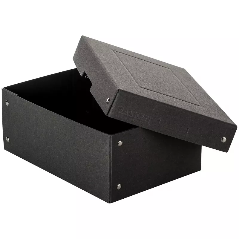 FALKEN PURE opbergbox 4,5 l zwart 18,0 x 25,0 x 10,0 cm, 1 stk. (22001720000F)
