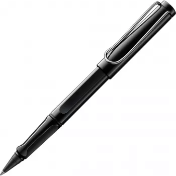 LAMY safari rollerbalpen glanzend zwart met zwarte inkt 1239949