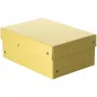 FALKEN PURE opbergbox 1250 vel pastelgeel 18,0 x 25,0 x 10,0 cm, 1 stuks 22001944000F