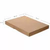 FALKEN PURE opbergbox 500 vel bruin 32,0 x 44,0 x 4,0 cm 22001776000F