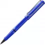 LAMY Safari rollerbal pen blauw glanzend met blauwe inkt 1240186