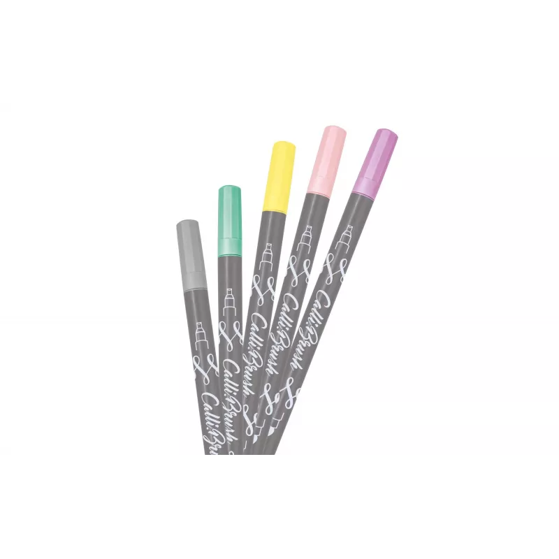 ONLINE USV 5 ONLINE® Calli.Brush Double Pastel brushpennen diverse kleuren (19079)