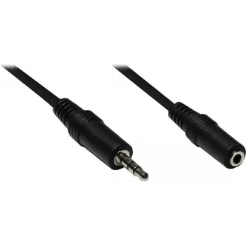 Good Connections AS-35V2 audio-verlengkabel 3,5mm jackstekker naar bus 2m zwart