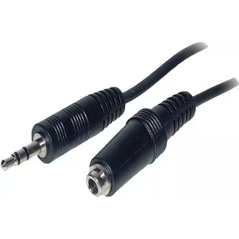 Good Connections AS-35V2 audio-verlengkabel 3,5mm jackstekker naar bus 2m zwart