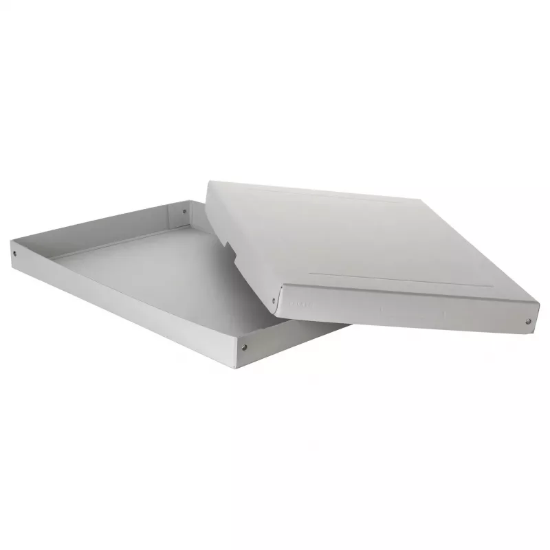 FALKEN PURE documenten-opbergbox voor 500 vel, wit, 32,0 x 44,0 x 4,0 cm 22002160000F