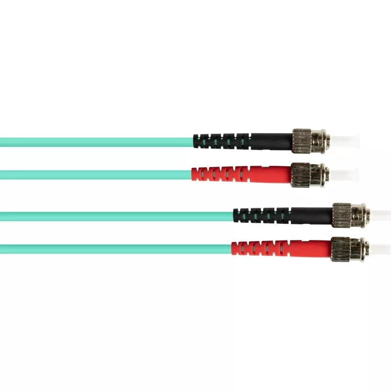 GoodConnections LW-815ST3 OM3 Duplex multimode glasvezel patchkabel, ST/ST, 50/125, 15 m