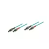 GoodConnections LW-815ST3 OM3 Duplex multimode glasvezel patchkabel, ST/ST, 50/125, 15 m