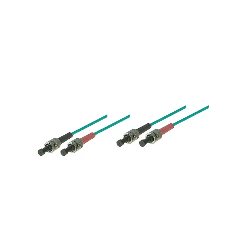 GoodConnections LW-815ST3 OM3 Duplex multimode glasvezel patchkabel, ST/ST, 50/125, 15 m