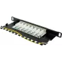 GoodConnections Alcasa GC-N0130 Cat6a afgeschermde RJ45 Keystone-module - 10GbE, 22-26 AWG, zwart