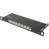 GoodConnections Alcasa GC-N0130 Cat6a afgeschermde RJ45 Keystone-module - 10GbE, 22-26 AWG, zwart