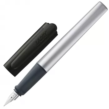 LAMY nexx vulpen zwart/zilver A beginnerspen 1235827