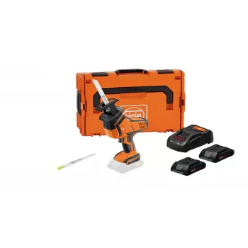 FEIN ASAS 18-21 K AS set accu-sabelzaag 18 V 4 Ah met 2 accu's, oplader en koffer 71330162000