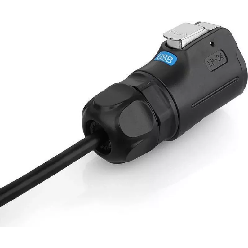 GoodConnections GC IC01-24U301 USB 3.0-kabel, Type-A stekker naar Type-A stekker, 3 m, zwart