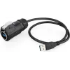 GoodConnections GC IC01-24U301 USB 3.0-kabel, Type-A stekker naar Type-A stekker, 3 m, zwart