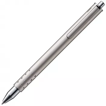 LAMY Swift palladium rollerbal - intrekbare clip, metalen behuizing, middelzwarte inkt 1226052