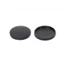 GoodConnections Alcasa 9870-60 60mm objectiefdop met centraalsluiting om vast te klikken (zwart)