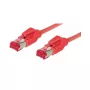 GoodConnections Cat.6 S/FTP PiMF halogeenvrije patchkabel, Hirose-stekker, rood, 1m 8066-101R