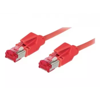 GoodConnections Cat.6 S/FTP PiMF halogeenvrije patchkabel, Hirose-stekker, rood, 1m 8066-101R