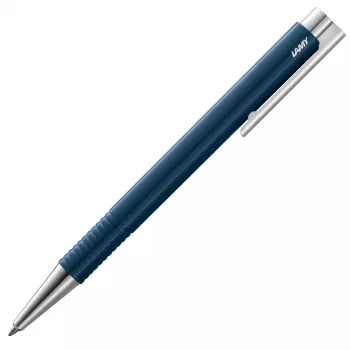 LAMY logo M+ balpen blauw met zwarte inkt 1236423