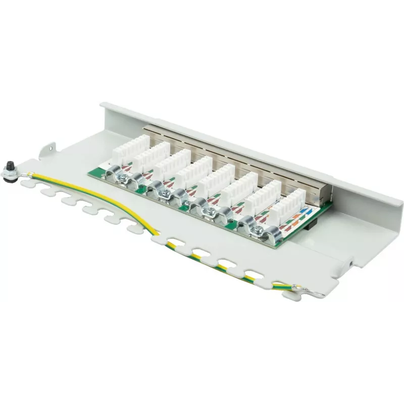 GoodConnections Alcasa GC-N0111 Cat6 afgeschermde RJ45 keystone-module - grijs