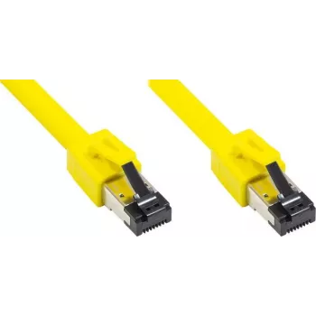 GoodConnections Alcasa 8080-030Y Cat8.1 S/FTP netwerkkabel, 3 m, geel