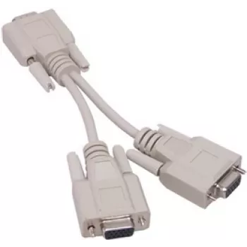 GoodConnections VGA Y-splitter kabel 0,2m zwart P-4302Y