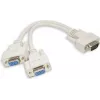GoodConnections VGA Y-splitter kabel 0,2m zwart P-4302Y